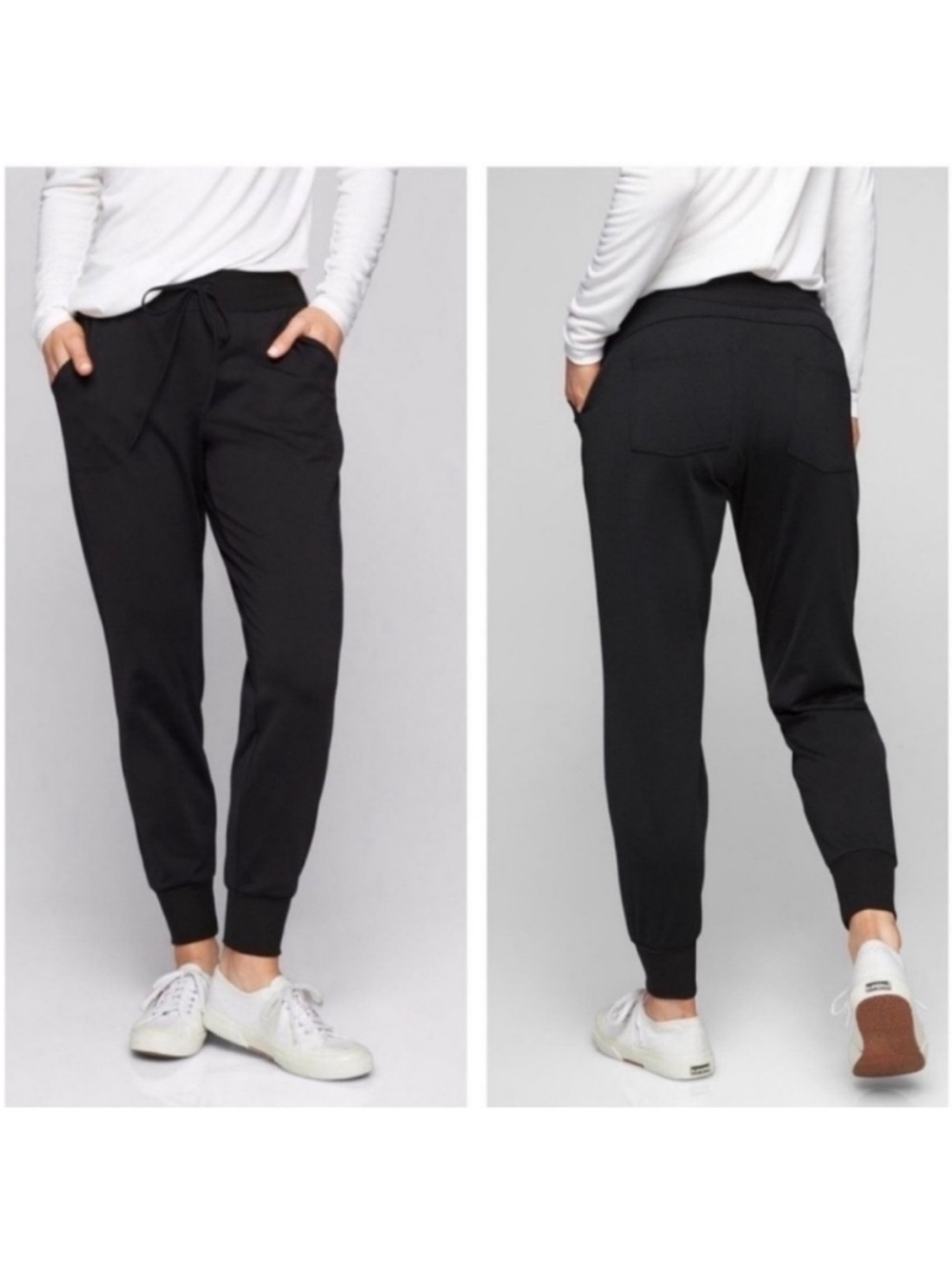 NWT Athleta Flux Ankle Sweatpant in Black